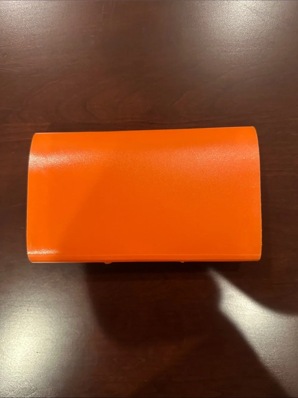 Bright Orange Accordion Envelope Wallet